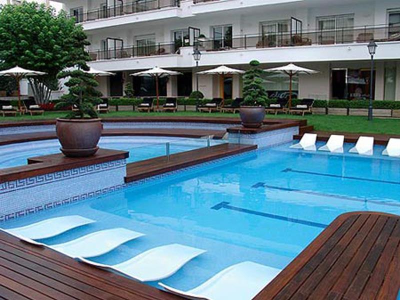 Hotel Alva Park Costa Brava Lloret de Mar Esterno foto